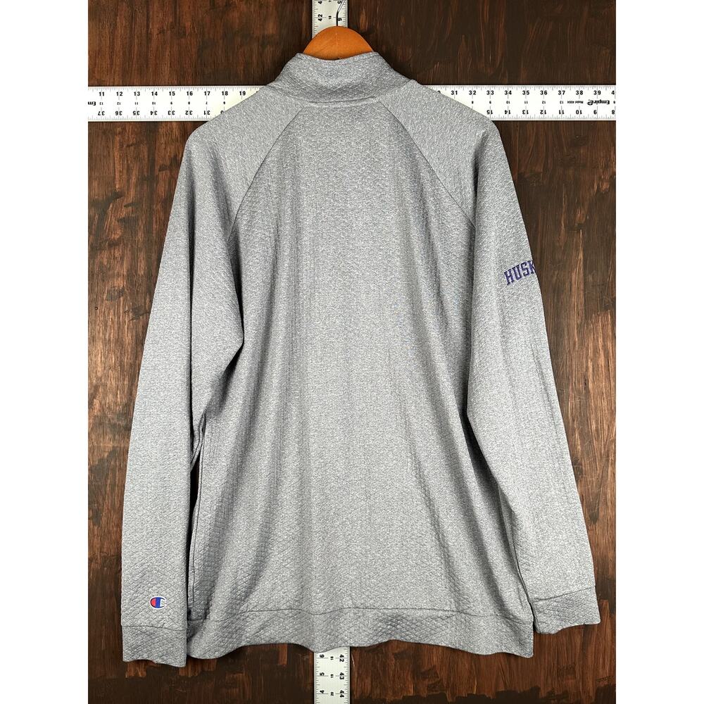 Washington Huskies Champion Pullover Half Zip Lig… - image 7